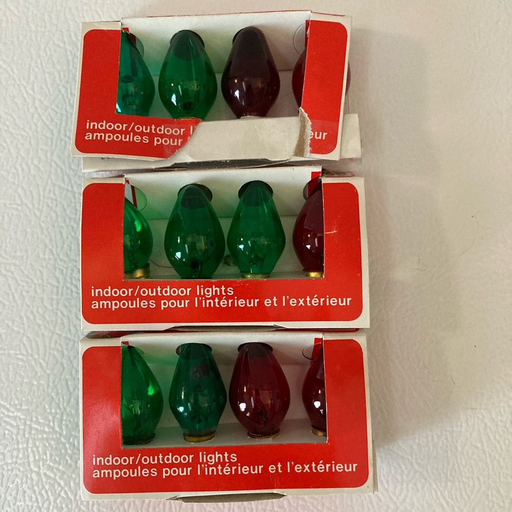12 Vintage LightBulb Replacements for Noma Indoor/Outdoor String lights